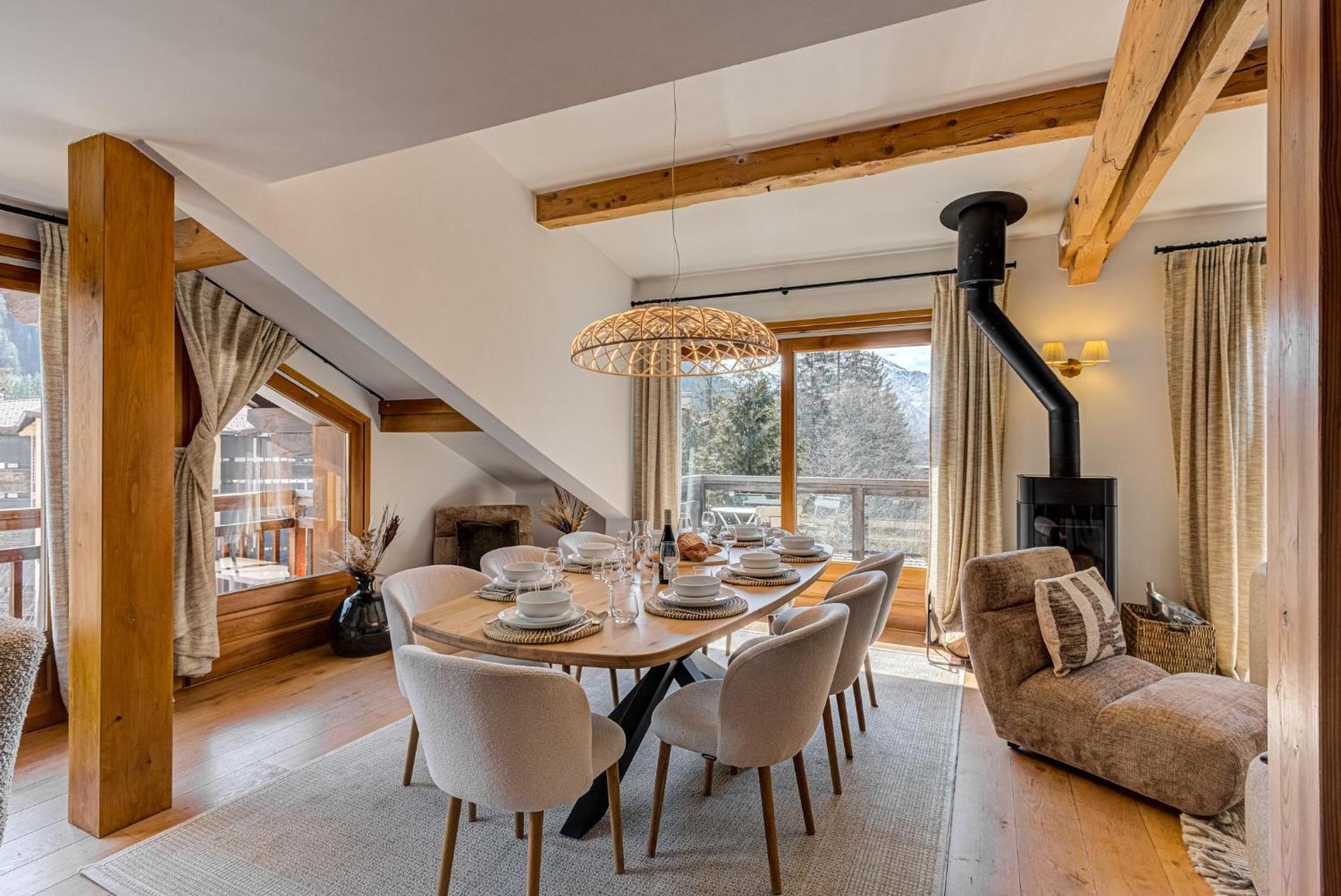 Les Melées Apartments - Alpes Travel - Argentiere Chamonix Mont Blanc Exterior foto